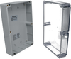 Enclosure, Wall Mount, Pc, Grey/clear; Enclosure Type Bud Industries - 22AJ1400 - Newark, An Avnet Company