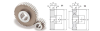 KHK MSGA1-100, Module 1, 100 Tooth, Ground Alloy Steel Spur Gears -- msga1-100 - Image