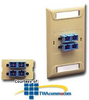 ICC Flat Elite Bezel/2-Duplex SC - IC108BFD - TelephoneStuff.com