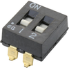 Dip Switch, 2Pos, Spst, 0.1A, 24V, Th Rohs Compliant Alcoswitch Te Connectivity - 70AH7211 - Newark, An Avnet Company