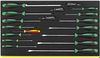 TCS 4620/4660VDE - DRALL+ set of screwdrivers 18 pcs. in TCS inlay - 96831179 - Stahlwille North America