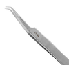 Excelta Three Star Utility Tweezers 51-SA - Stainless Steel Angled Very Fine Tip - 0.01 in Tip Width - 4 1/2 in Length - 0.01 in Thick - EXCELTA 51-SA - R. S. Hughes Company, Inc.