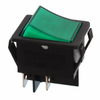 Switches - Rocker Switches -- R5BBLKGRNEF3 - Image