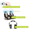 Active Noise Control (ANC) -- Quiet-Bubble?