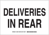 Traffic Control Sign - 129486 - Brady Corporation