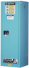 Justrite Sure-Grip EX 22 gal Blue Hazardous Material Storage Cabinet - 23 1/4 in Width - 65 in Height - Floor Standing - 697841-11301 - 697841-11301 - R. S. Hughes Company, Inc.