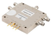 SMA Reflective SP4T GaN High Power PIN Diode Switch from DC to 6 GHz Rated at 40 Watts < 100ns Speed -- FMSW1104
