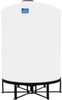 3000 Gallon 15 Degree Cone Bottom Tank - A-CB3000-90 - Plastic-Mart