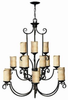 4019OL Large Chandeliers-Pillar Candle - 732805 - Capital Lighting, Inc.