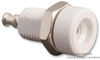Banana Jack, 15A, Stud, White; Gender Abbatron Hh Smith - 82T5280 - Newark, An Avnet Company