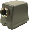 Side Entry Hood, Size 48B, Metal; Heavy Duty Connector Type Harting - 04C8897 - Newark, An Avnet Company
