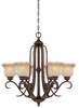 28826-GGL Mid. Chandeliers-Glass Up - 360307 - Capital Lighting, Inc.