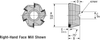 HushCut® Series Face Mill -- FM75L-20R - Image