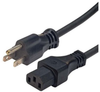 N5-15 to C13 LSZH Power Cords 16AWG 3 Meters -- REF00144 - Image