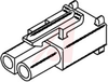 .093 POWER CONNECTOR;INTRNTL SERIES;RECEPTACLE;2 CIRCUTS - 70190815 - Allied Electronics, Inc.