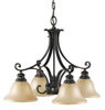 Mid. Chandeliers-Glass Down - 22454 - Light Center (The)