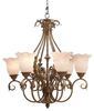 Mid. Chandeliers-Glass Up - 319174 - Light Center (The)