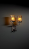 GLA-8782-16-AMBR-DBRZ Sconces-Double Glass - 494916 - Capital Lighting, Inc.