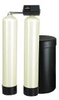 Metered Demand Twin Alternating Water Softeners for Hardness Reduction - Series LCTA-100 (1-2 Cu. Ft.) - Watts