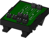 2-channel backpanel with DIN rail mounting option - 8BP02-2 - Dataforth Corporation