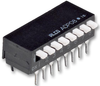 Dip Switch, 6Pos, Spst, Piano; No. Of Circuits Te Connectivity - 39Y7994 - Newark, An Avnet Company