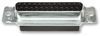 D Sub Connector Housing, Amplimite Hdp-20 Series, D Sub, 3, Receptacle, 25, Steel Body Rohs Compliant Amp Te Connectivity - 19J3856 - Newark, An Avnet Company