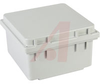 ENCLOSURE;POLYPRO;8.12X8.12X4.38;POLYESTER - 70067008 - Allied Electronics, Inc.