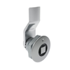 Quarter-Turn Cam Latch, 8 mm Square, 6mm  Grip, Not Sealed, Zinc Alloy, Chrome Plated, Bright - E5-1-051-040 - Southco
