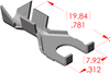 Spade Terminal - 04230 - ETCO Incorporated