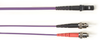 8m (26.3ft) STMTRJ VT OM4 MM Fiber Patch Cable INDR Zip OFNR - FOCMRM4-008M-STMT-VT - Black Box