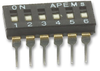 Dip Switch, Ndi Series, Spst, Dip Sealed, Through Hole, 25 Ma, 24 Vdc Rohs Compliant Apem - 92K7345 - Newark, An Avnet Company