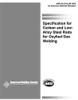 SPECIFICATION FOR CARBON AND LOW-ALLOY STEEL RODS FOR OXYFUEL GAS WELDING (HISTORICAL) - A5.2:1992 - American Welding Society (AWS)
