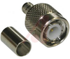 connector,rf coaxial,tnc straight crimpplug,for rg59,62 cable,75 ohm - 70031740 - Allied Electronics, Inc.