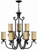 4018OL Mid. Chandeliers-Glass Up - 740974 - Capital Lighting, Inc.