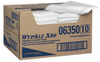 Kimberly-Clark Wypall X80 White Spunlace 150 Wipe - 1/4 Fold - Box - 150 sheets per box - 24 in Overall Length - 06350 - 036000-06350 - R. S. Hughes Company, Inc.