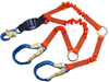 DBI-SALA EZ-Stop Hi-Vis Orange Shock-Absorbing Lanyard - 6 ft Length - 840779-09775 - 840779-09775 - R. S. Hughes Company, Inc.