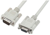 Premium Molded D-Sub Cable, HD15 Male / Female, 12.0 ft - HAD00011-12F - MilesTek Corporation