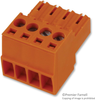 Terminal Block, Plug-In, 4 Position, 28-14Awg; Pitch Spacing Weidmuller - 89K9627 - Newark, An Avnet Company