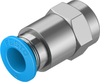 Push-in fitting - QSF-1/8-8-B - Festo Corporation