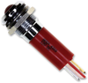 Panel Mount Indicator, Led, 12Mm, Red, 1.9V; Led Color Apem - 15R9855 - Newark, An Avnet Company