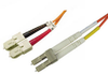 3 Meter Fiber Optic Cable, Duplex LC-SC - 43-198 - Computer Network Accessories, Inc.