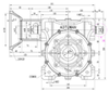 Adjustable backlash worm Gearbox -- CYCM090-VS - Image
