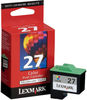 Lexmark 27 10N0227 OEM Color Ink - 102003102 - LaserCycle