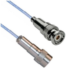 TRS SUBMINIATURE THREADED FULL CRIMP PLUG TO TRB 3-SLOT FULL CRIMP PLUG M17/176-00002 .129 O.D. CABLE - MP-2485-12 - MilesTek Corporation