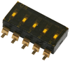 Dip Switch, 5Pos, Spst, Slide, Smd; No. Of Circuits E-Switch - 61W9719 - Newark, An Avnet Company