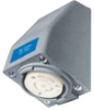 Conn, Mains Rcpt, 20A, 125V, Grey; Connector Type Hubbell Wiring Devices - 35B500 - Newark, An Avnet Company