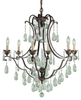 F1883/6BRB Mid. Chandeliers-Candle - 775506 - Capital Lighting, Inc.