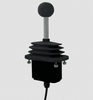 Single-Axis, Return-to-Center, Hall Effect Joystick - JHS-RC - OTTO Controls