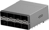 Connector, Zsfp+, Rcpt, 20Pos, Press Fit Rohs Compliant Te Connectivity - 54AH4445 - Newark, An Avnet Company