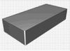 Small ceramic (ferrite) rectangular magnets -- 21989 - Image